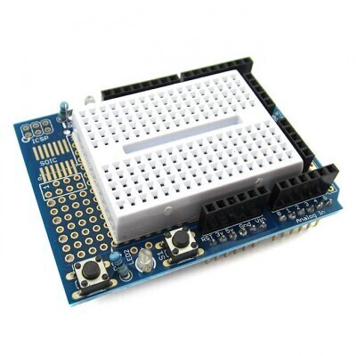 Плата расширения для Arduino Uno c макеткой на 170 точек (ArduinoProtoShield-2L)