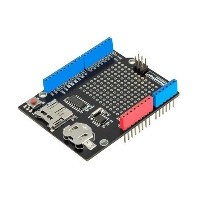 Плата расширения регистратор данных для Arduino, MicroSD-карта + RTC (в сборе) с аккумулятором