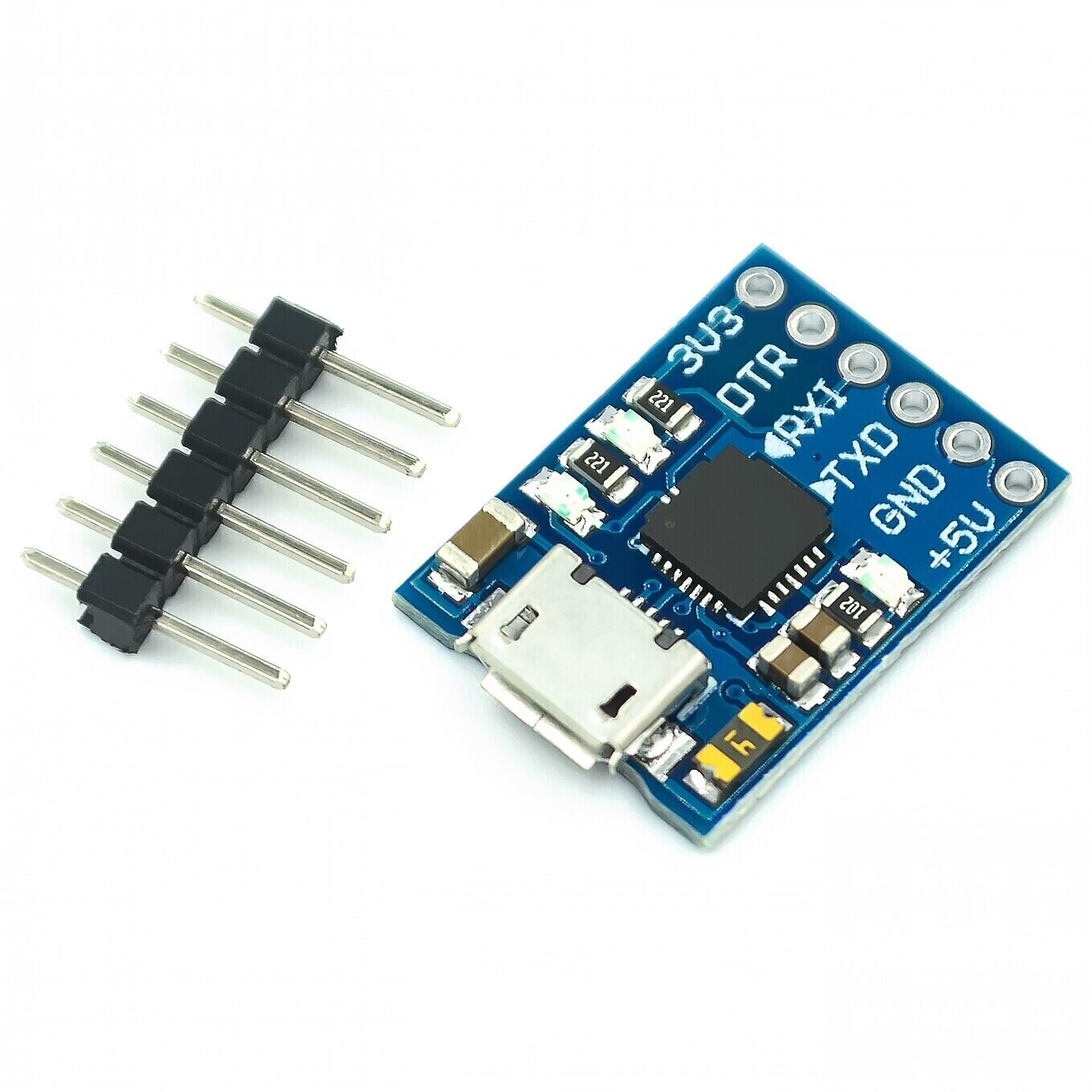 Последовательный преобразователь USB к UART ttl модуль 6Pin для arduino