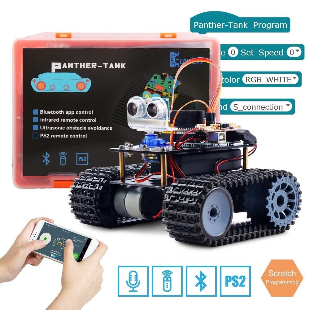 Танк робот для Arduino стартовый набор, приложение