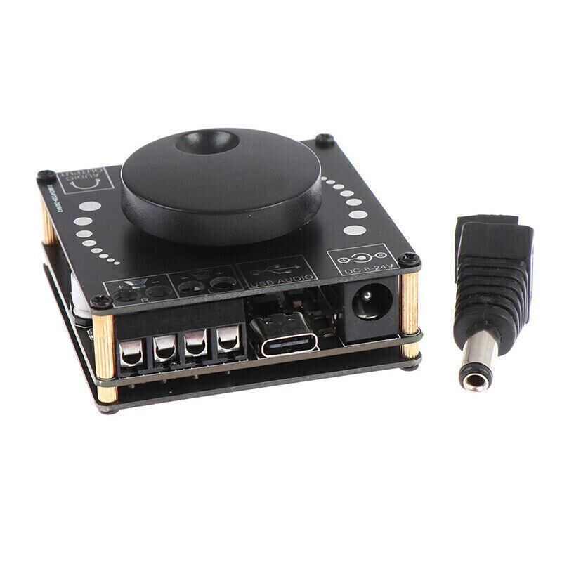 Усилитель HIFI 50W+50W Stereo Bluetooth Digital Amplifier Board AUX USB-C Input