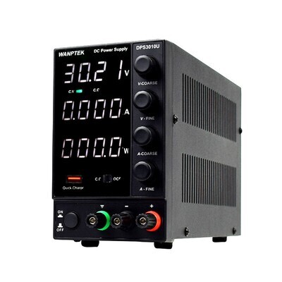 Wanptek DPS3010U 0-30 В 0-10A 110 В / 220 В Регулируемый источник питания постоянного тока LED