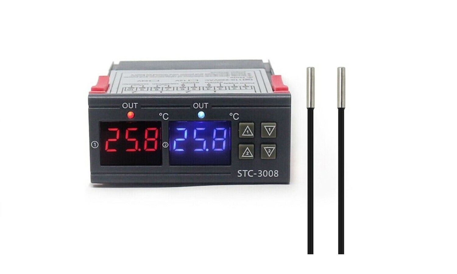 Терморегулятор электронный 220в STC-3008
