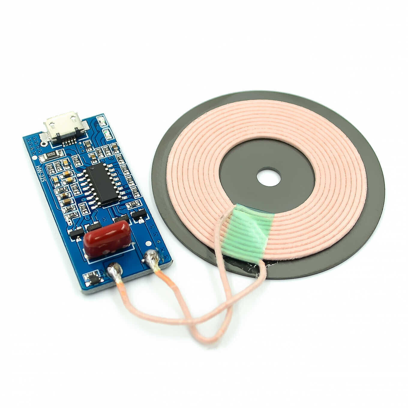 5V1A беспроводной источник питания DIY Micro USB