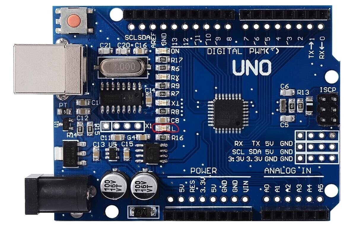 Контроллер Arduino ATmega 328P UNO R3