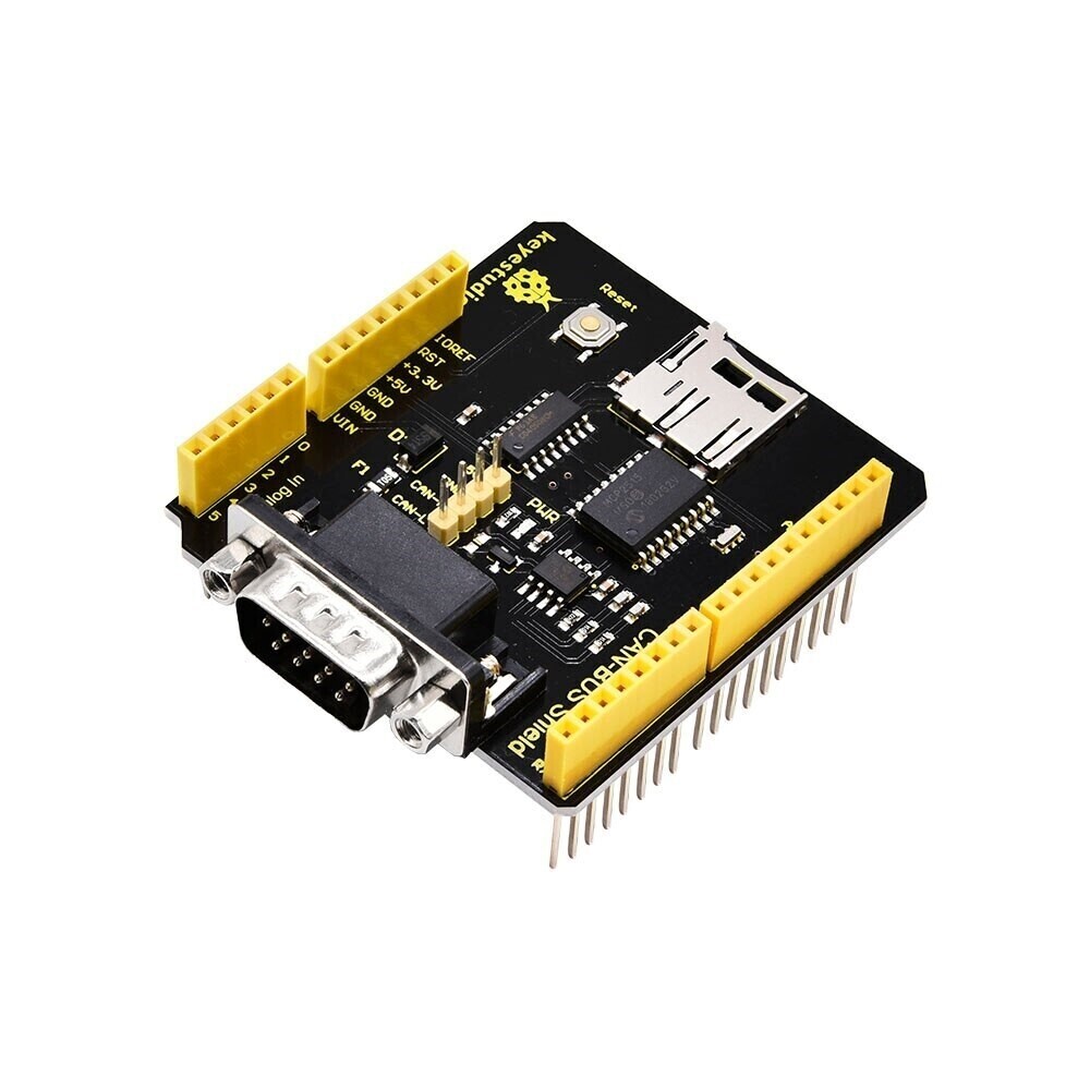Keyestudio CAN-BUS Shield MCP2515 чип с SD гнездом для Arduino UNO R3