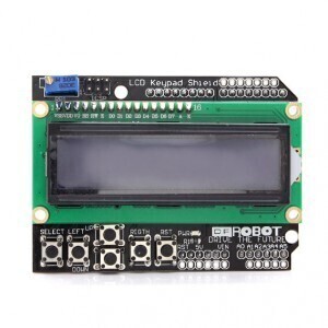 LCD Keypad Shield 1602 для arduino