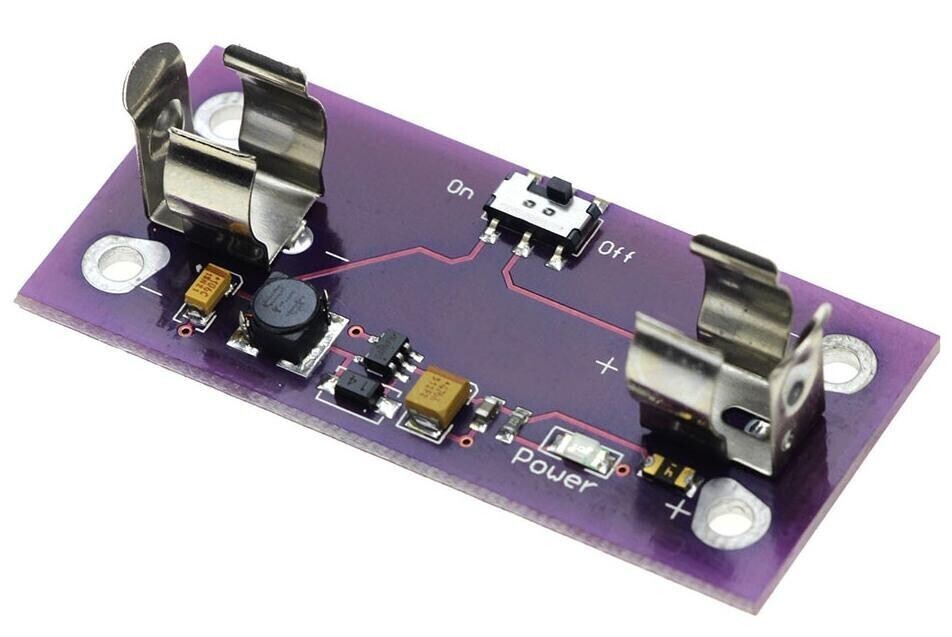 LilyPad модуль питания AAA батарея,конвертер до 5 В для arduino DIY Kit