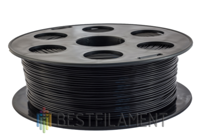 Черный PLA пластик Bestfilament для 3D-принтеров 1 кг (1,75 мм)