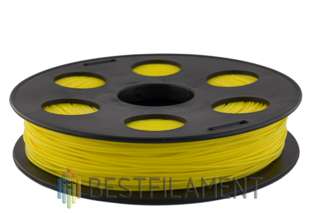 Желтый Bflex пластик Bestfilament для 3D-принтеров 0.5 кг (1,75 мм)