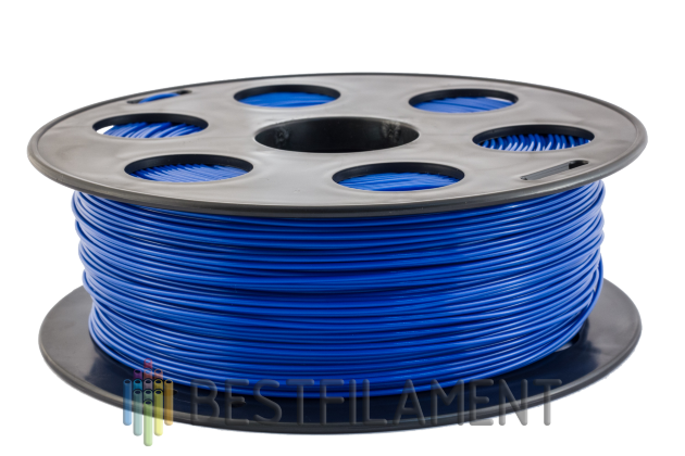Синий PLA пластик Bestfilament для 3D-принтеров 1 кг (1,75 мм)
