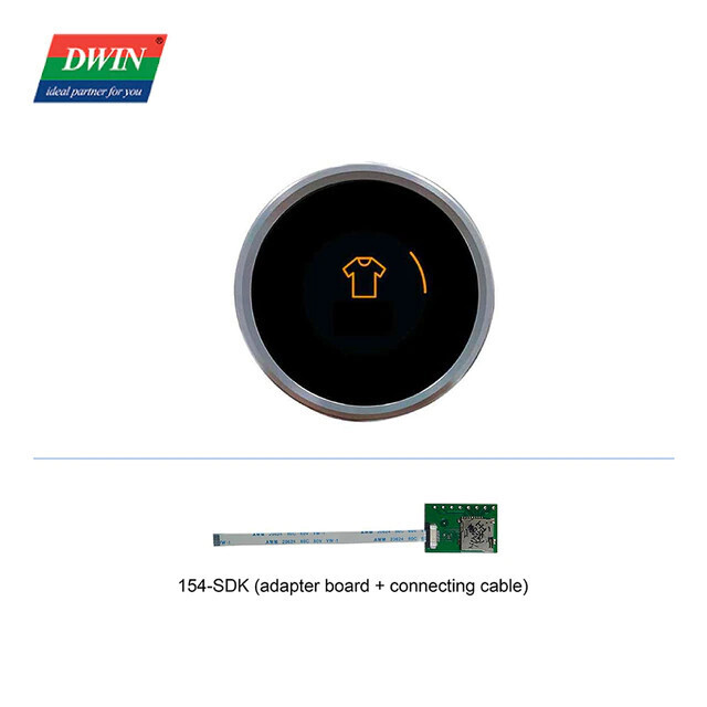 DWIN 1,54 дюймовый дисплей Smart UART 240*240 Круглый Поворотный экран dmg24240c015 _ 13wn