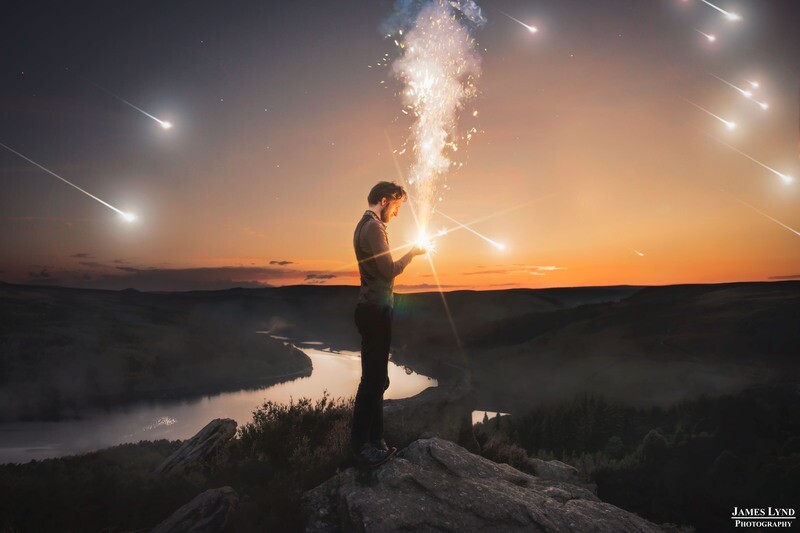 Catching a Falling Star Print