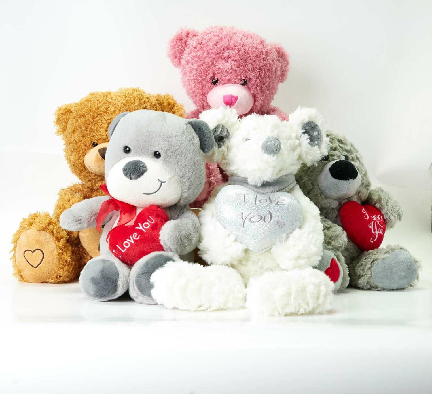 SMALL MIXED PLUSH TEDDIES