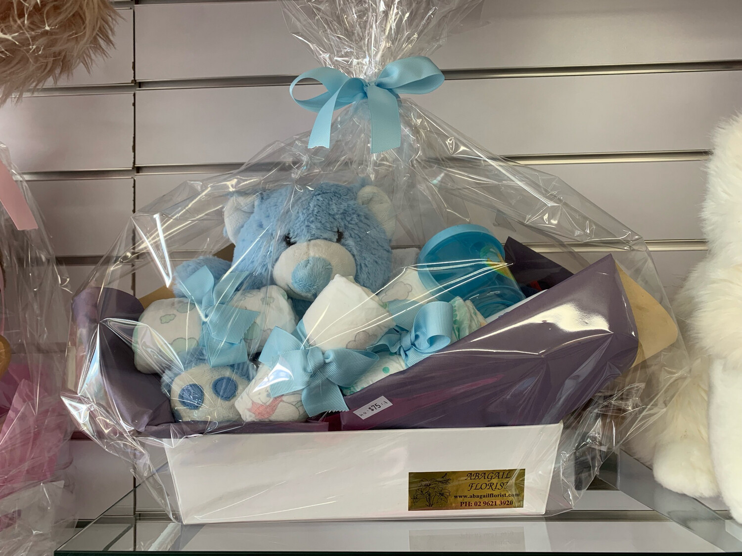 BABY BOY NAPPY HAMPER