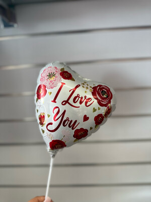 Valentines Day Helium Balloons 