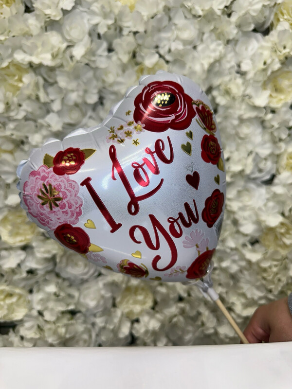 I LOVE U BALLOONS