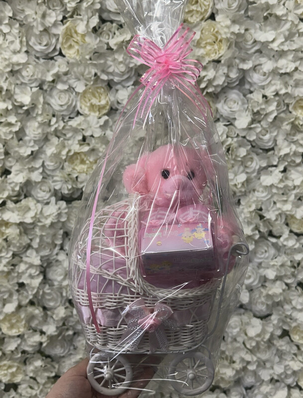 MINI BABY GIRL PRAM