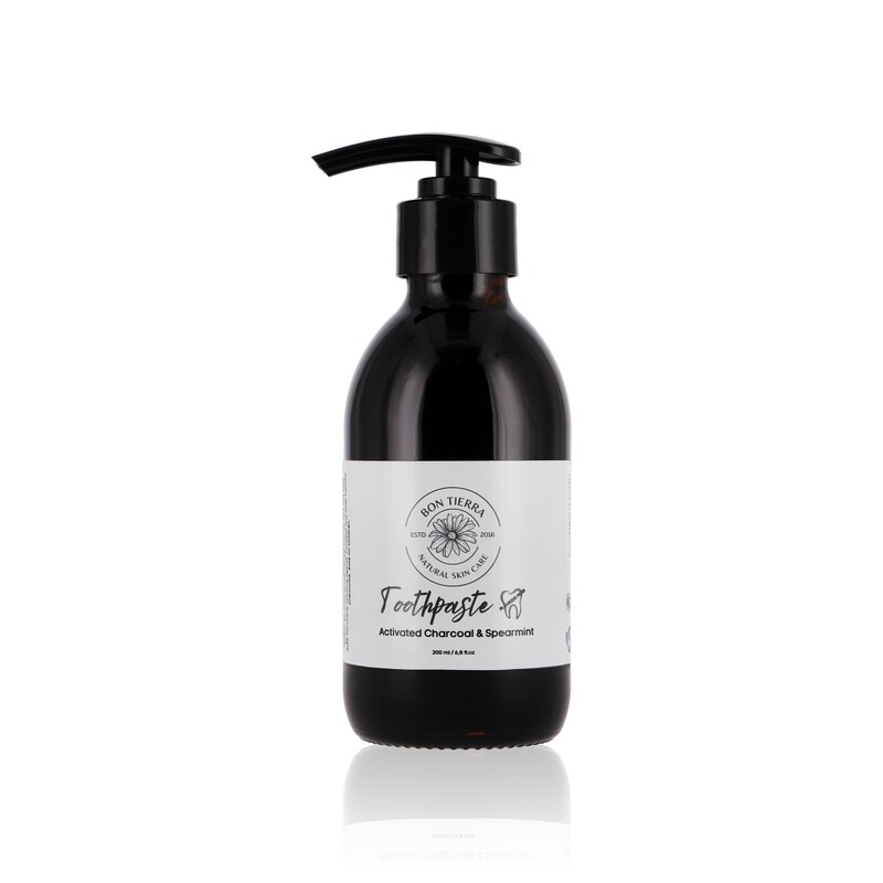 TOOTH GEL - FLUORIDE FREE WITH CHARCOAL 200ml
