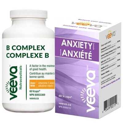 Chronic Anxiety Kit | Anxiety Formula 60s and B Complex 60s Chronic Anxiety Kit | Anxiety Formula 60s and B Complex 60s