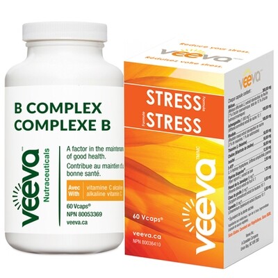 Chronic Stress Kit | Stress Formula 60s and B Complex 60s Chronic Stress Kit | Stress Formula 60s and B Complex 60s