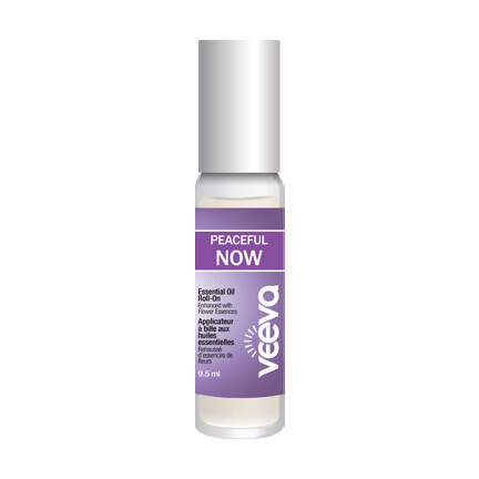 Essential Oil Roll-On, enhanced with flower essences - Peaceful NOW 9.5 ml