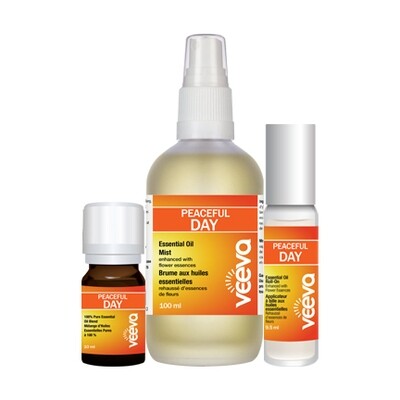 NEW! Peaceful DAY (formerly called Stress) Aromatherapy Kit NEW! Peaceful DAY (formerly called Stress) Aromatherapy Kit