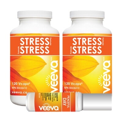 NEW! Stress Formula 120 Vcaps X 2 with BONUS Roll-On NEW! Stress Formula 120 Vcaps X 2 with BONUS Roll-On