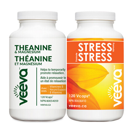 BEST VALUE | Stress Formula 120s and Theanine &amp; Magnesium 120s DUO PACK