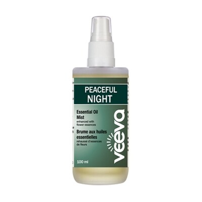 Essential Oil Mist, enhanced with flower essences - Peaceful NIGHT 100 ml