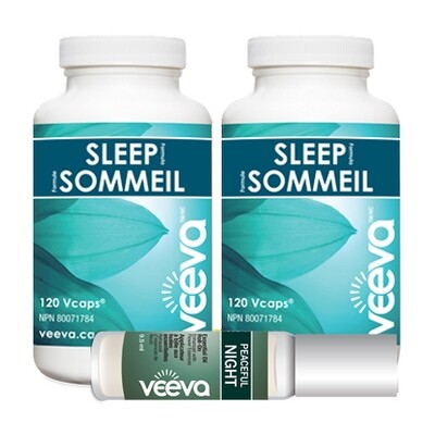 NEW! Sleep Formula 120 Vcaps DUO PACK with BONUS Roll-On NEW! Sleep Formula 120 Vcaps DUO PACK with BONUS Roll-On
