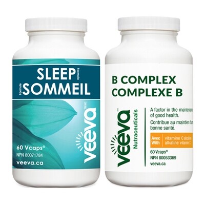 Chronic Insomnia Kit | Sleep Formula 60s and B Complex 60s DUO PACK