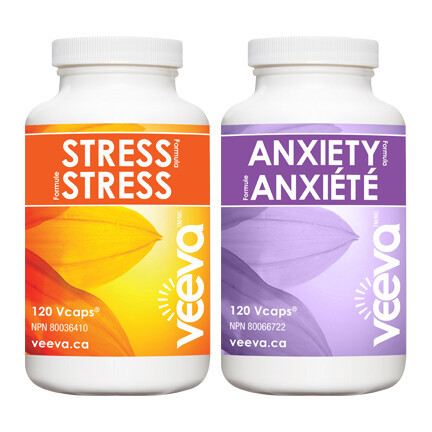 Stress and Anxiety 120 Vcaps DUO PACK