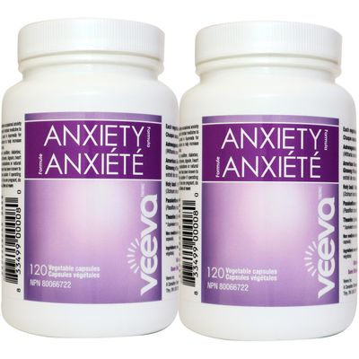 Anxiety Formula 120 Vcaps DUO PACK