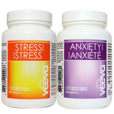 Stress and Anxiety 120 Vcaps DUO PACK
