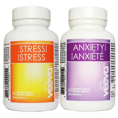 Stress and Anxiety 60 Vcaps DUO PACK
