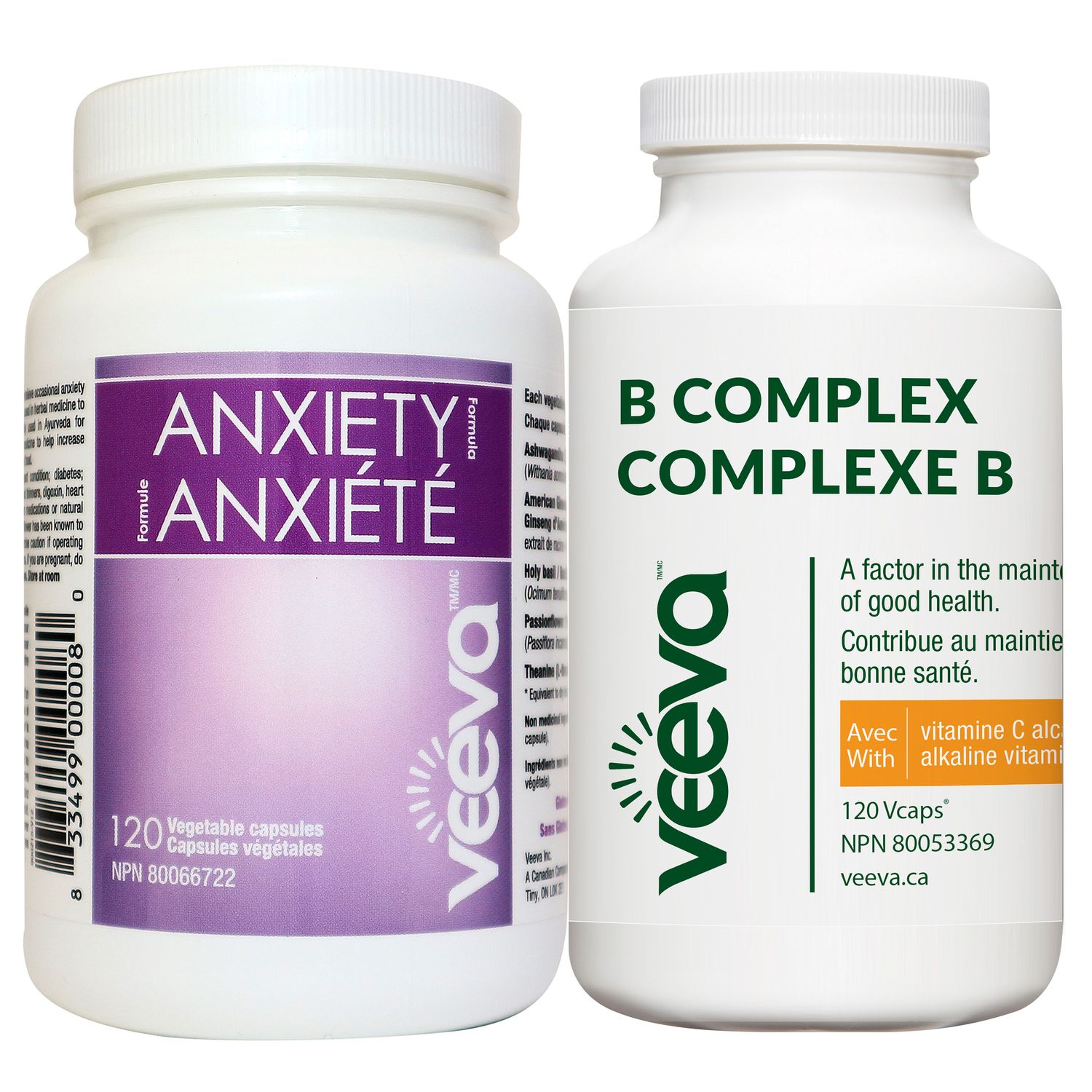 BEST VALUE | Anxiety Formula 120s and B Complex 120s DUO PACK