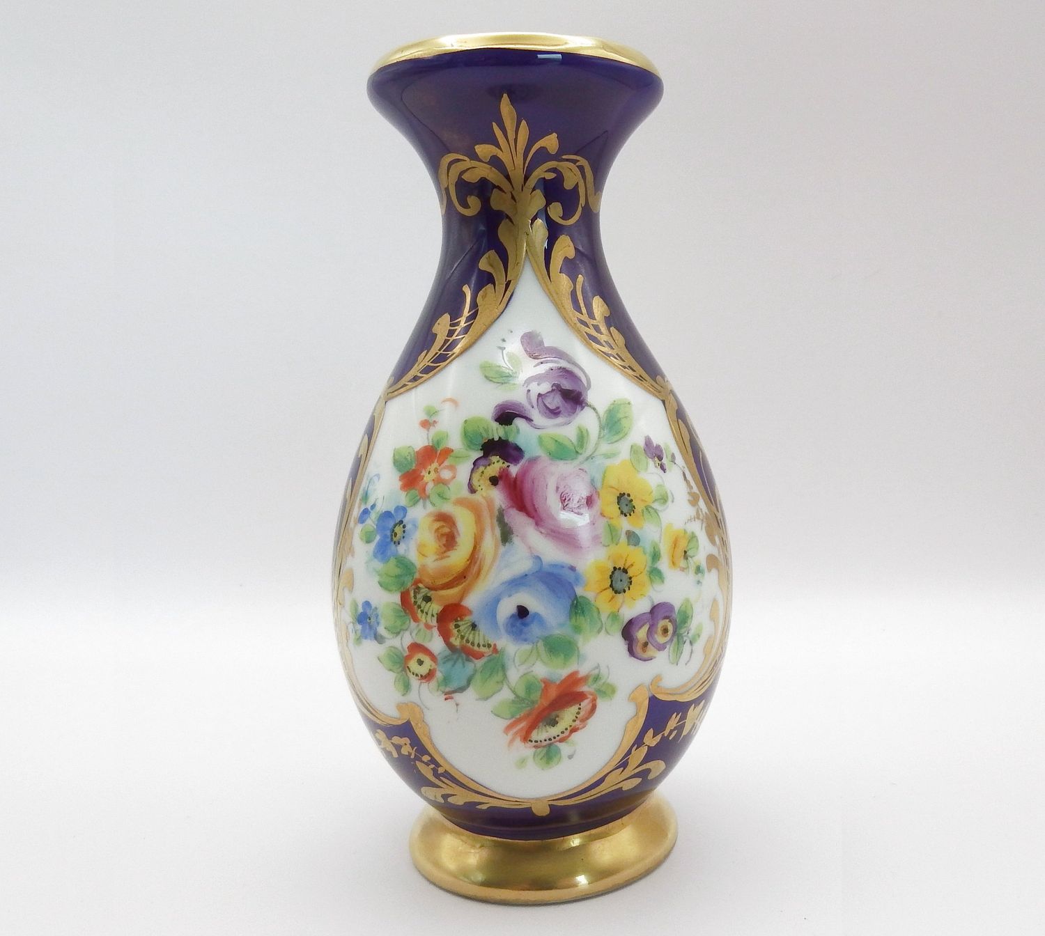 Le Tallec Cobalt Blue Vase