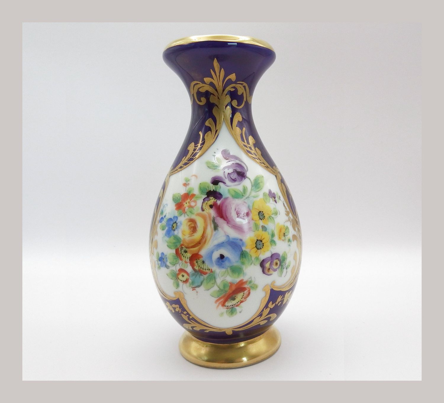 Le Tallec Cobalt Blue Vase