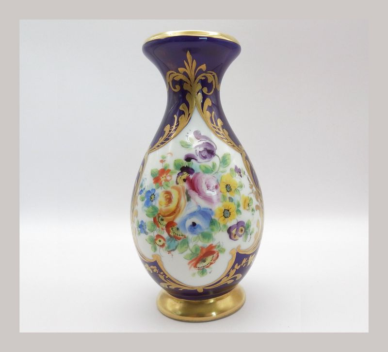 Le Tallec Cobalt Blue Vase Le Tallec Cobalt Blue Vase