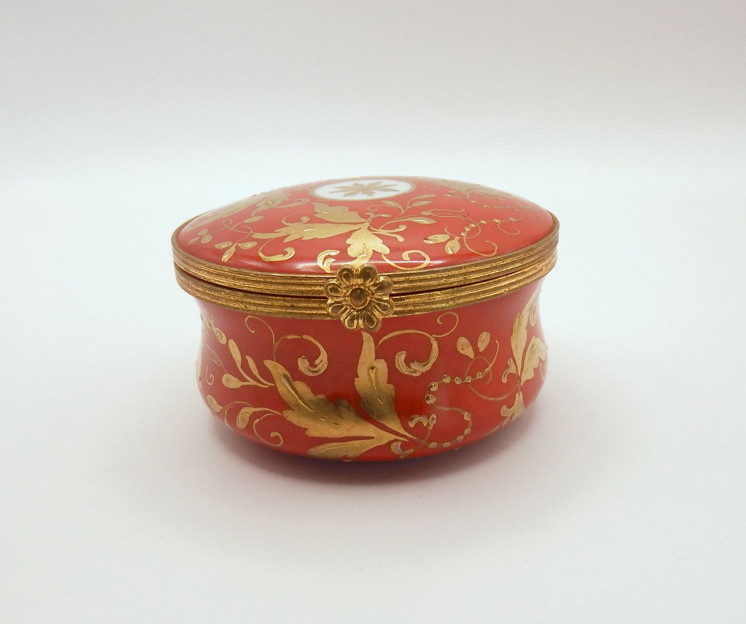 Le Tallec Coral Trinket Box