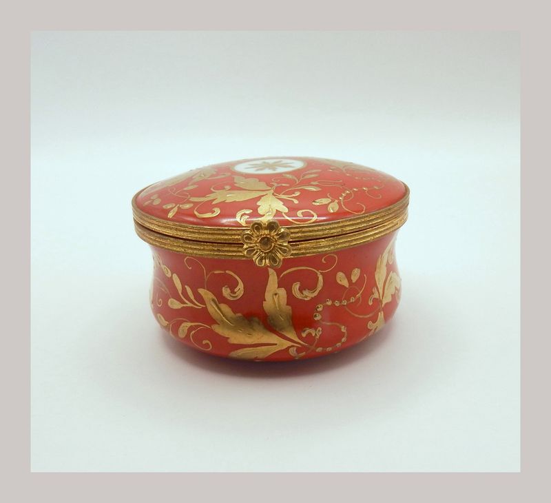 Le Tallec Coral Trinket Box Le Tallec Coral Trinket Box
