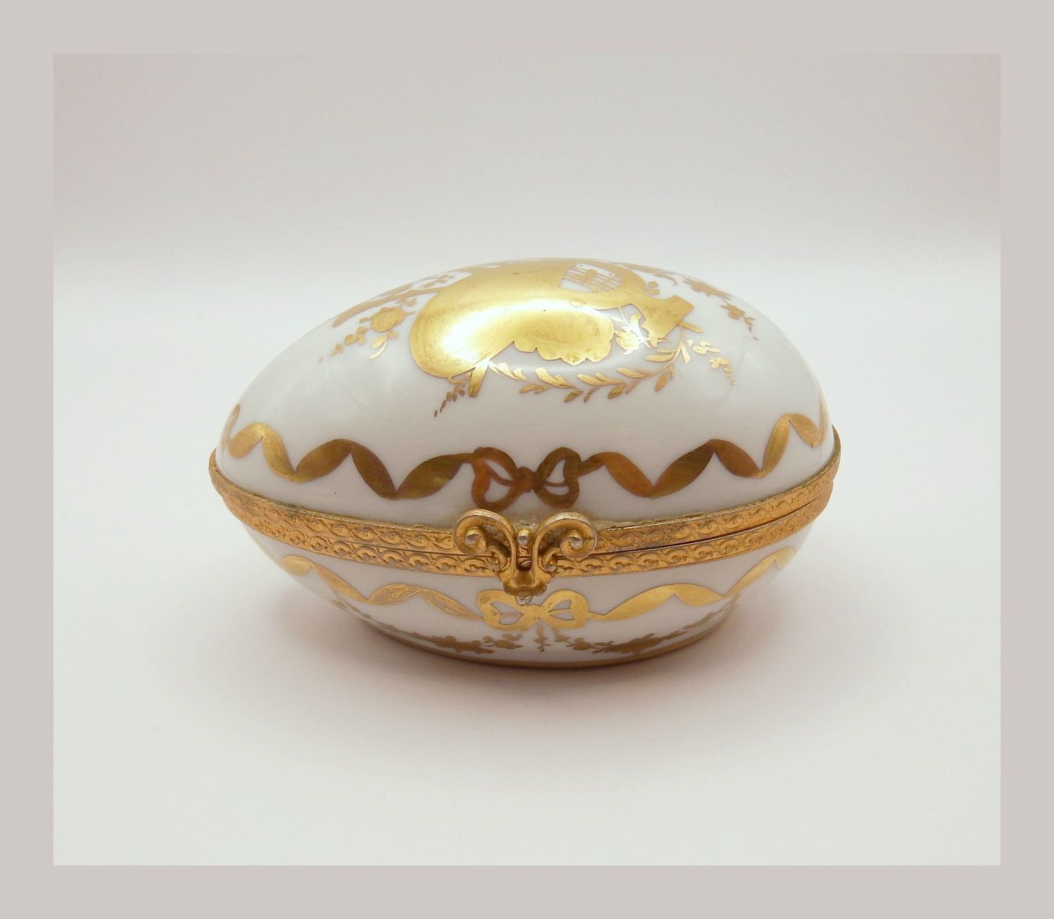 Le Tallec Egg Trinket Box Le Tallec Egg Trinket Box