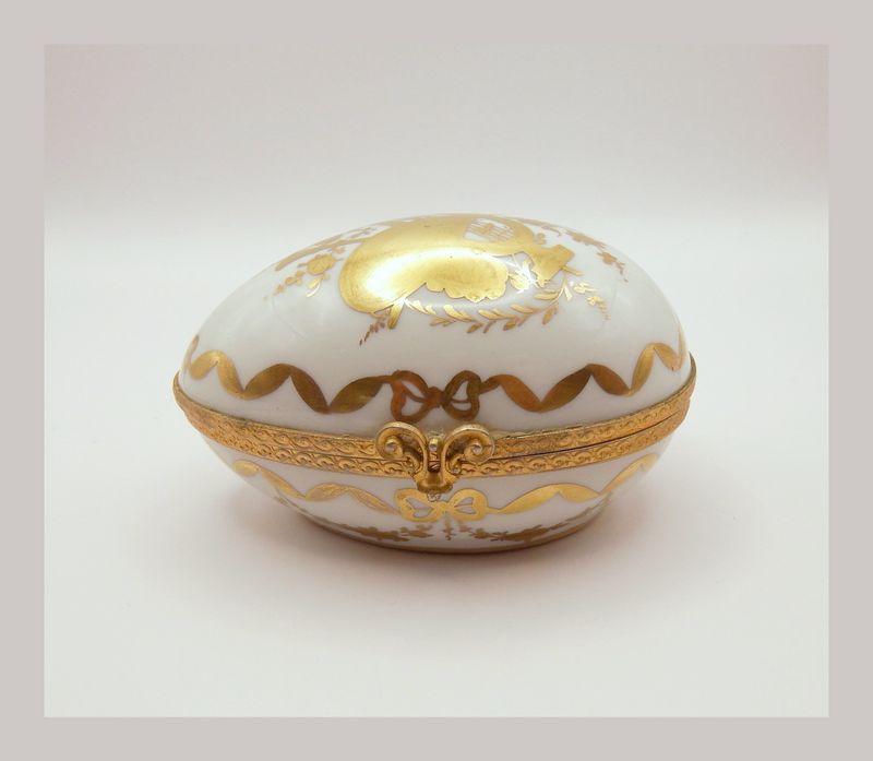 Le Tallec Egg Trinket Box Le Tallec Egg Trinket Box