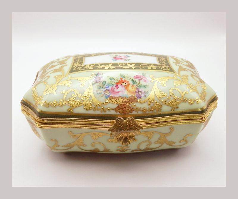 Le Tallec Yellow Trinket Box Le Tallec Yellow Trinket Box