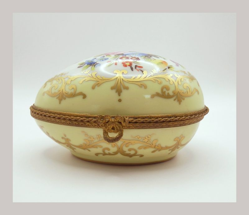 Le Tallec Egg Trinket Box Le Tallec Egg Trinket Box