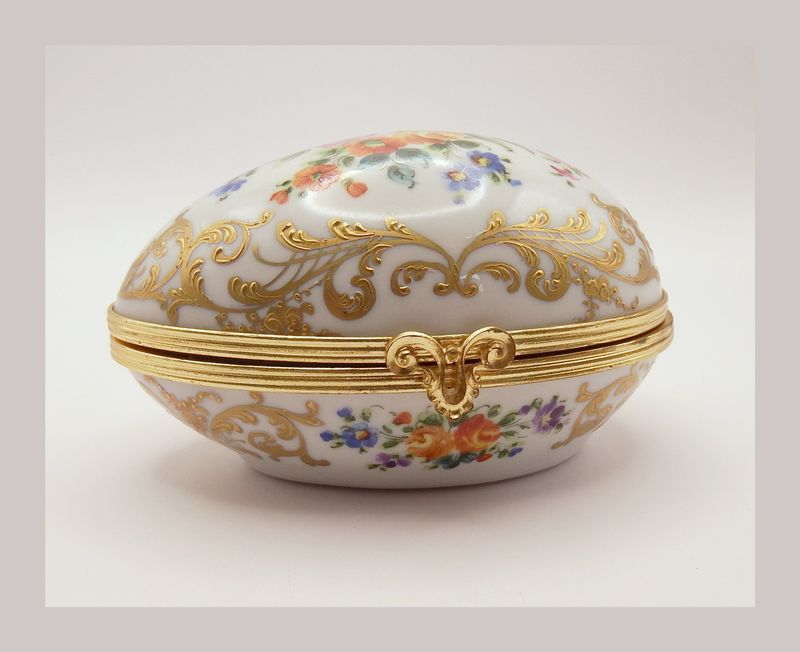Le Tallec Egg Trinket Box Le Tallec Egg Trinket Box