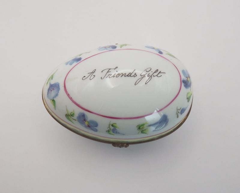 Le Tallec Egg Trinket Box Le Tallec Egg Trinket Box