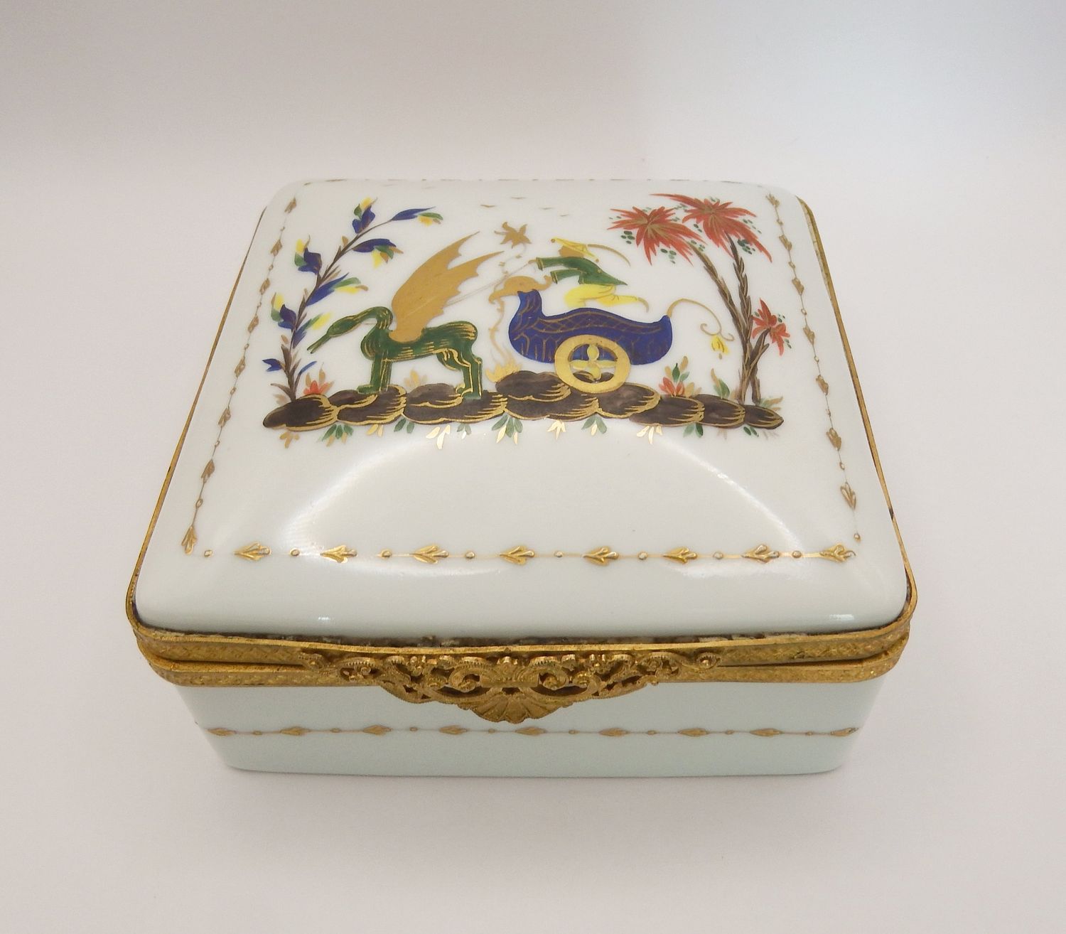 Le Tallec Cirque Chinois Square Casket Le Tallec Cirque Chinois Square Casket