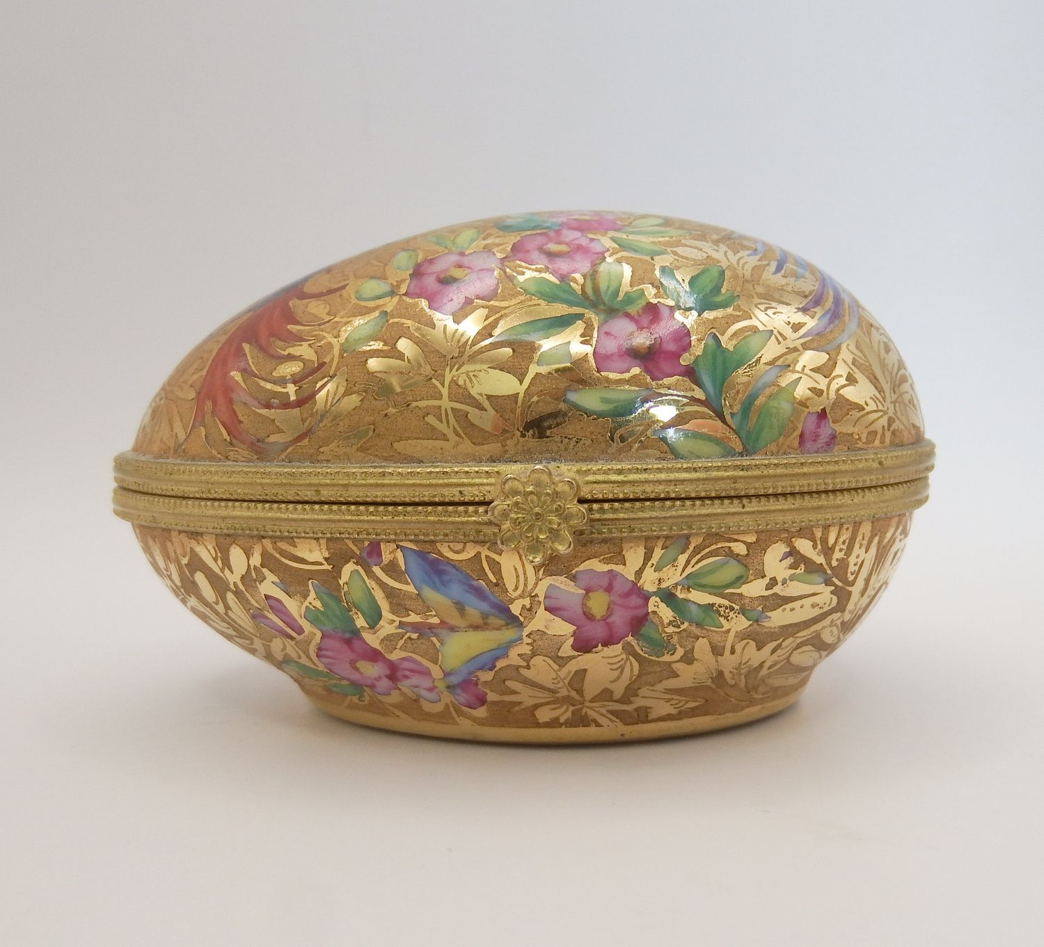 Le Tallec Oiseaux de Sevres Egg Shaped Trinket